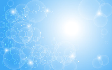 vector background abstract structure science concept