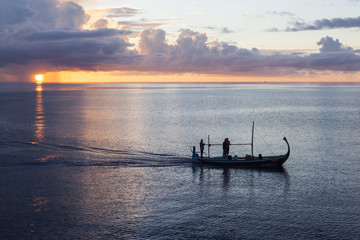 fisherman's boat - 84162636