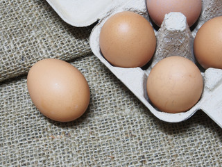 Fresh eggs