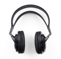Fototapeta na wymiar Headphones isolated on white