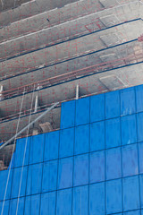 Obraz na płótnie Canvas Building Construction