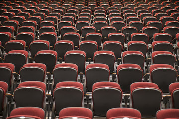 Fototapeta premium Background Of Auditorium Seats