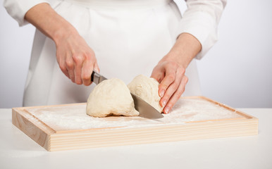 Beautiful young female cook