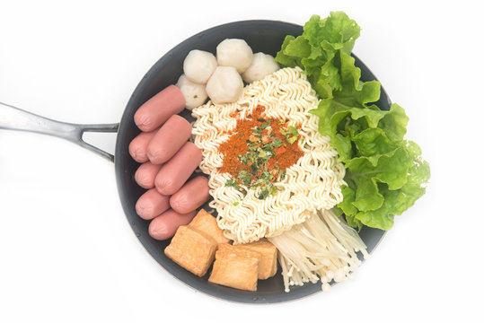 instant noodle Korean style