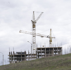 Construction of a new high-rise building