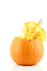 Carved pumpkin