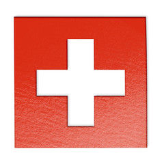 switzerland flag illustration