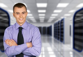 Fototapeta premium Businessman, Men, Business Person.