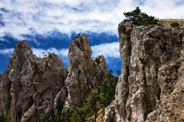 Fototapeta na wymiar Mountain Ai-Petri, Crimea, Russia