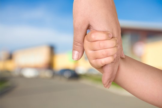 Human Hand, Holding Hands, Child.