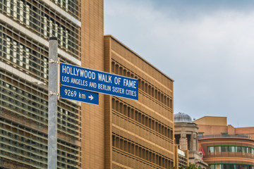 Hollywood Walk of Fame am Potsdamer Platz, Berlin