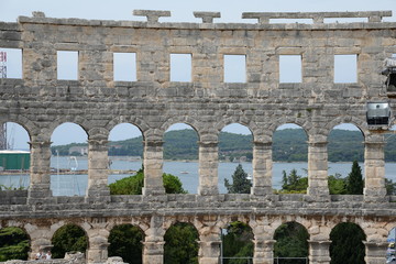 Amphitheater in Pula