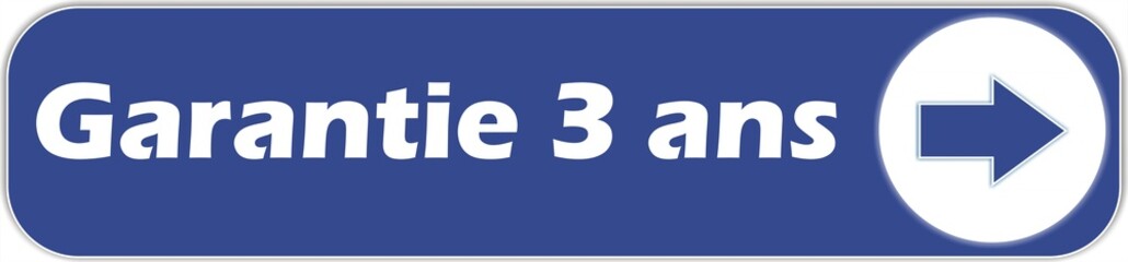 bouton garantie 3 ans