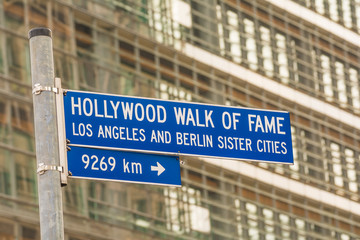 Hollywood Walk of Fame am Potsdamer Platz, Berlin