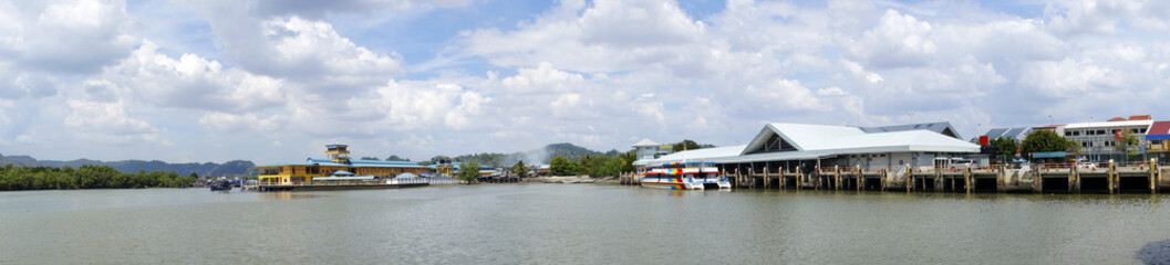 Panorama Port to Langkawi Islands