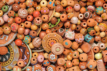 Obraz premium Ethnic Clay Beading Jewelry