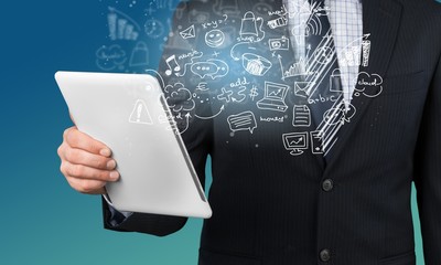 Network, display, pad.