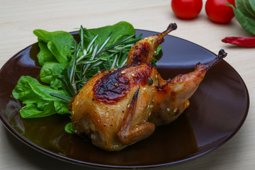 Roasted Quail