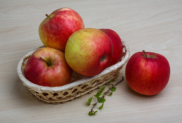 Few apples