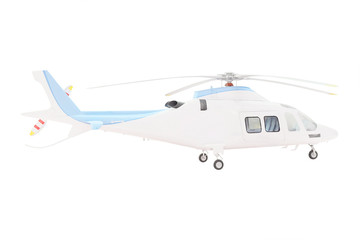 The image of helicopter