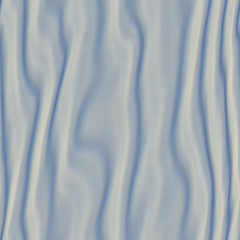 Seamless smooth folded cloth fabric texture