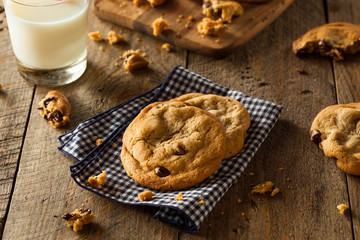 Fototapeta premium Homemade Chocolate Chip Cookies