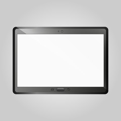 Tablet computer. Vector illustration. EPS10