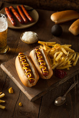 Barbecue Grilled Hot Dog
