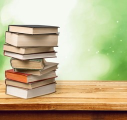 Stack, school, literature.