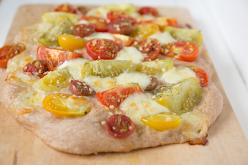 Tomaten Pizza