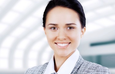 Women, Business, Smiling.