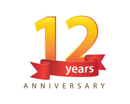 12 Years Anniversary Logo