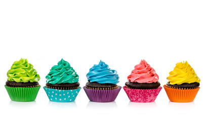 Colorful Cupcakes