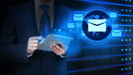 Network, concept, new.