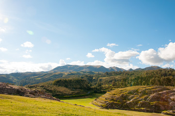 Naklejka premium Sacsawaman Ruins in Peru