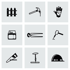 Vector Carpenty icon set