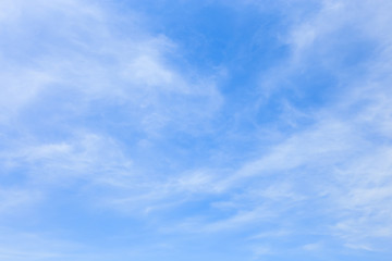 Winter sky with some cloud (cirrus)