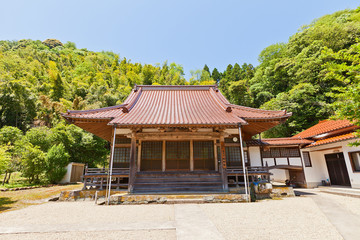 Saihonji Temple of Iwami Ginzan, Omori, Japan