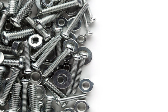 Nuts and bolts background