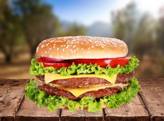 Food, Hamburger, Burger.