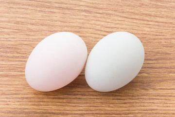 duck eggs