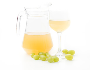 white grapes juice