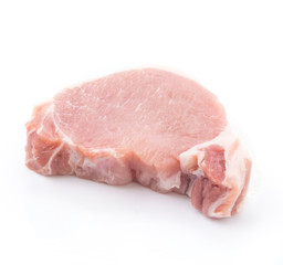 raw meat pork steak