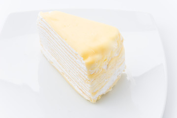 vanilla crape cake