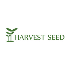 Fototapeta premium Harvest Seed logo icon vector