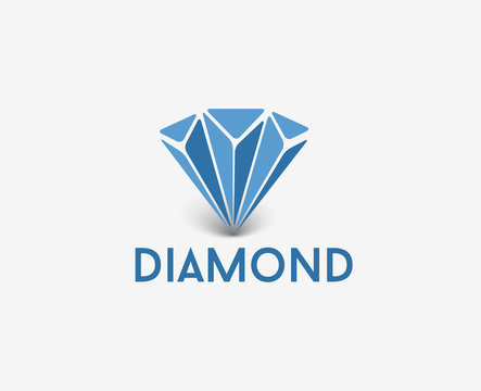 Diamond Logo, vector design