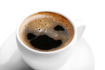 Cup of coffee, closeup