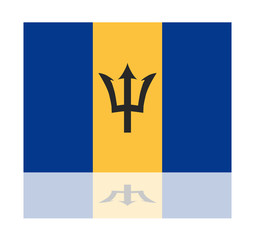 reflection flag barbados