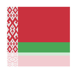 reflection flag belarus