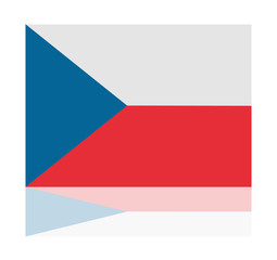 reflection flag czech